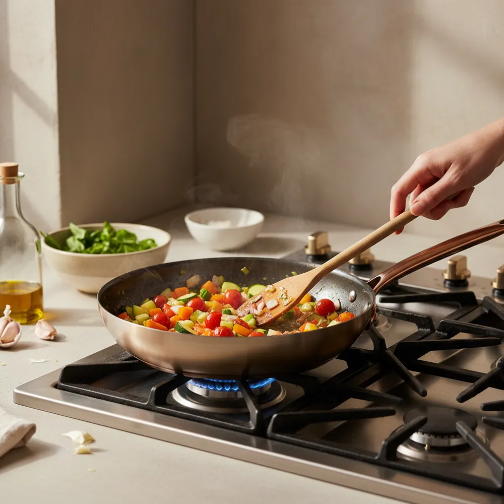 Sauteuses en situation d'usage