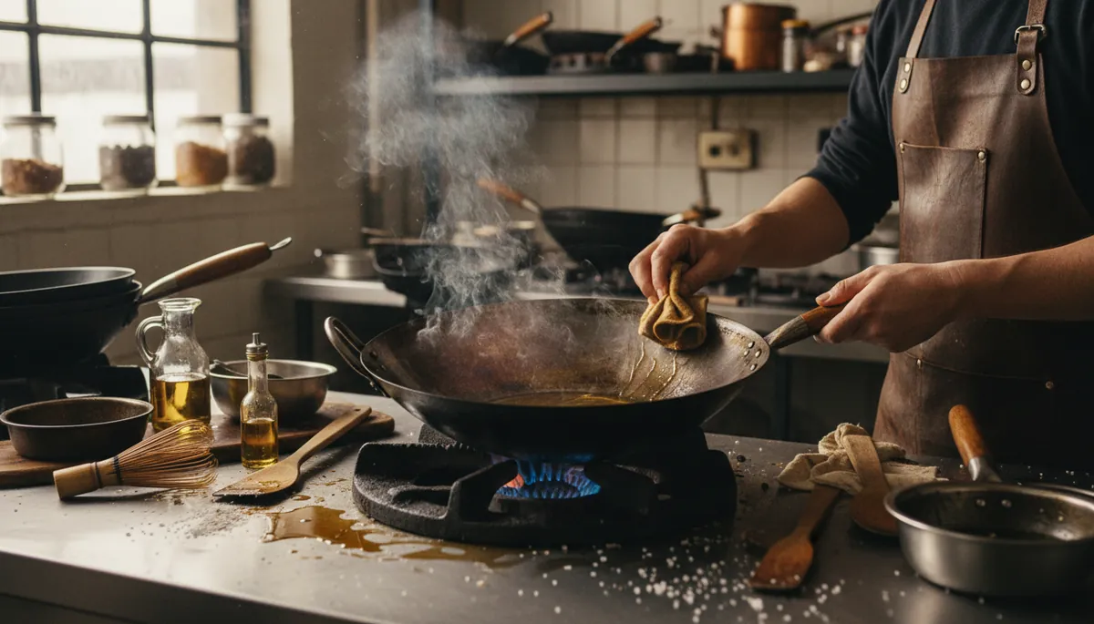 Comment culotter un wok en acier