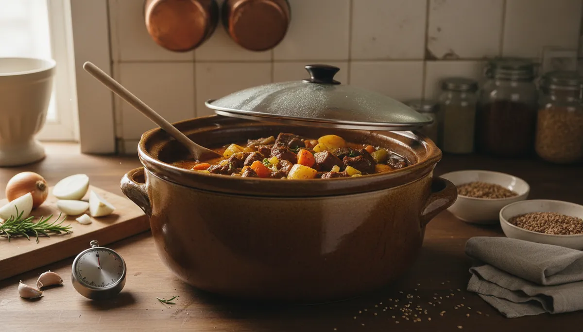 Temps de cuisson à la mijoteuse