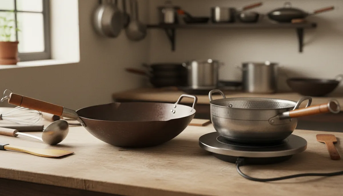 Choisir un wok pour plaque à induction