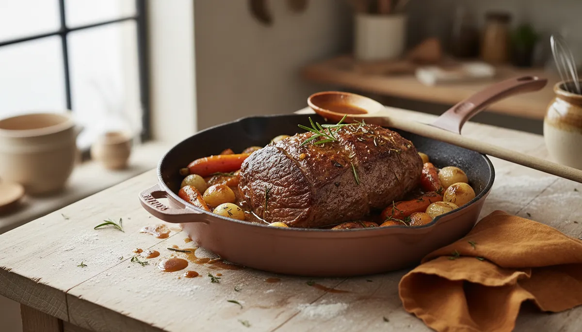 Recette de rôti de bœuf à la sauteuse